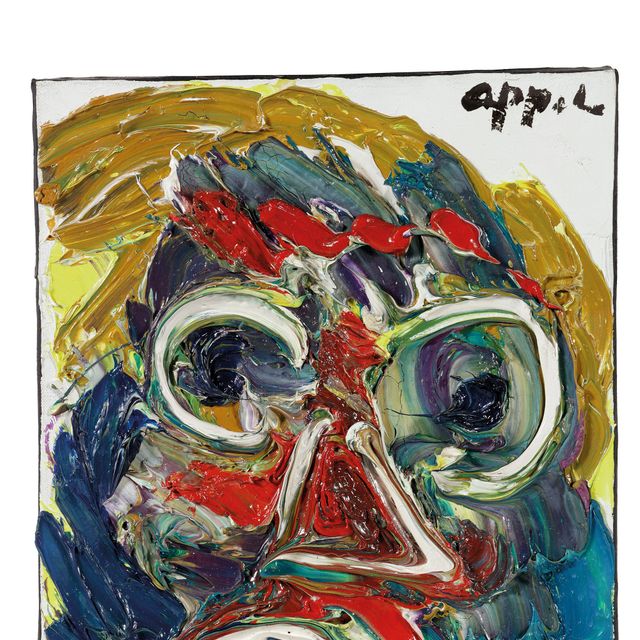 Karel Appel — Гриммиг Гезихт (Мрачное лицо)
