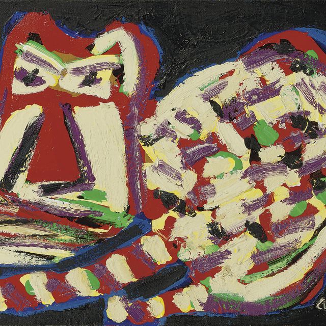 Karel Appel — Рыжий кот