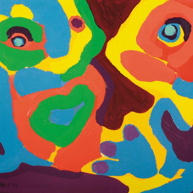 Karel Appel — Вершина и румянец