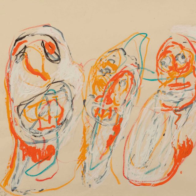 Karel Appel — Трое клоунов - три клоуна
