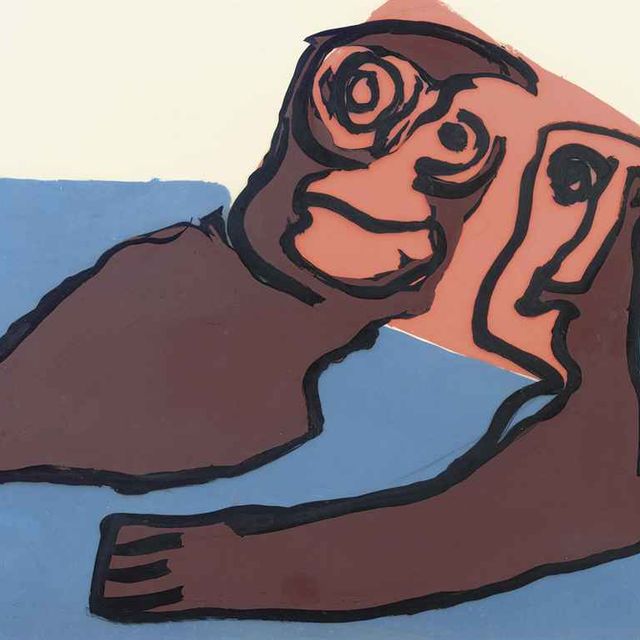 Karel Appel — Две фигуры