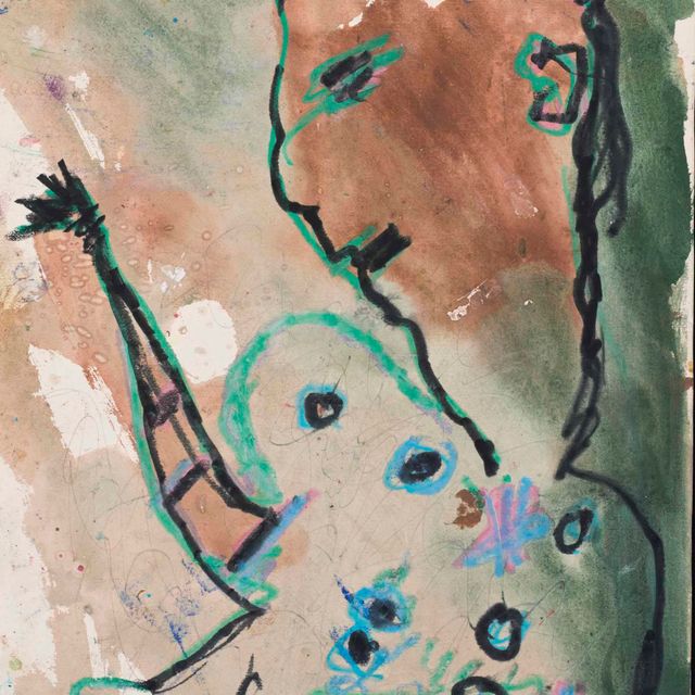 Karel Appel — Профиль вертикальный