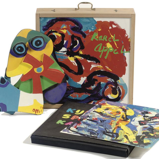 Karel Appel — Кийк, Лиф, Спил познакомились с Карелом Аппелем