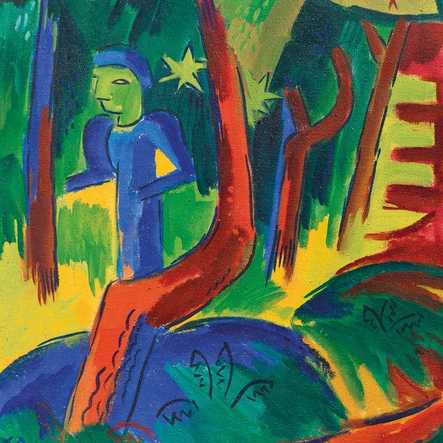 Karl Schmidt-Rottluff — Фрау и Вальд