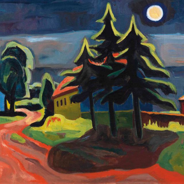 Karl Schmidt-Rottluff — Дом на Страссенкурве
