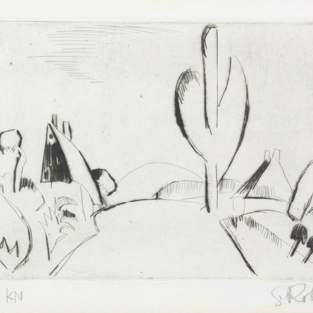 Karl Schmidt-Rottluff — Гольштейнское земельное общество II (S. R 23)