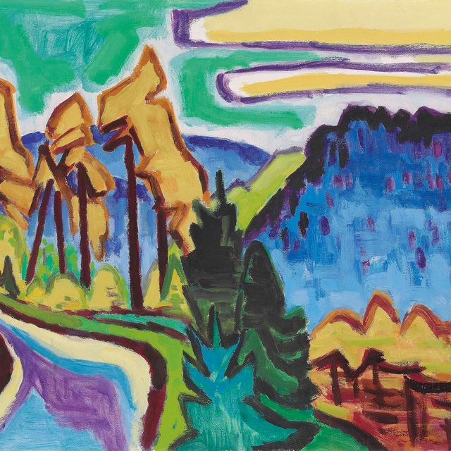 Karl Schmidt-Rottluff — Вег в Шварцвальде