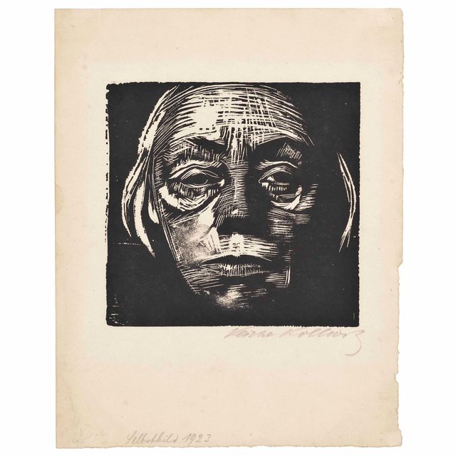 Käthe Kollwitz — Сельбстбилдис фон Ворн (Клипштейн, 168)
