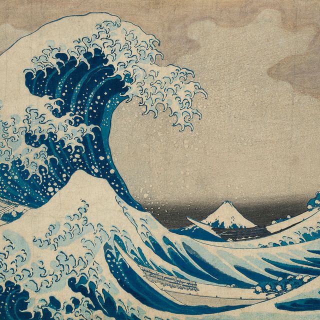 Katsushika Hokusai — Канагава оки нами ура (У источника Великой волны близ Канагавы) [“Великая волна”]
