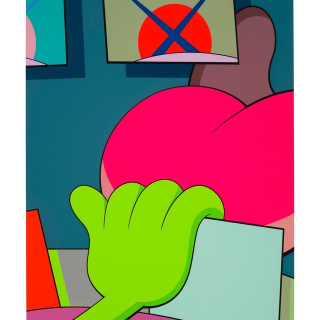 KAWS — ВЗЛЕТЫ И ПАДЕНИЯ: один отпечаток