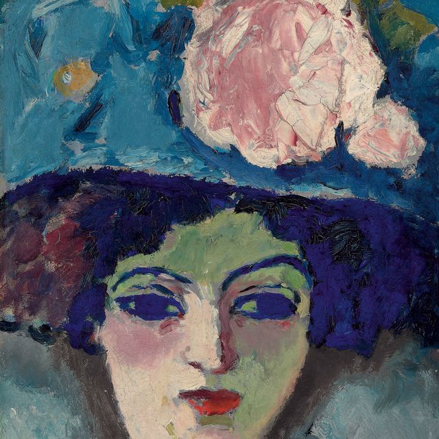 Kees van Dongen — Женщина с флером на голове
