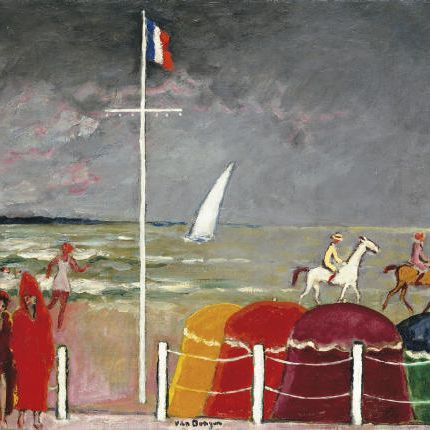 Kees van Dongen — Пляж Довиля