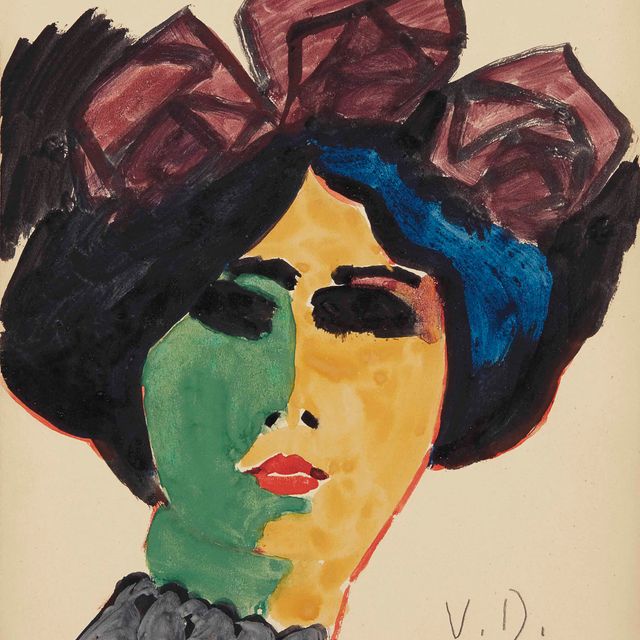Kees van Dongen — Женский портрет во вводной части
