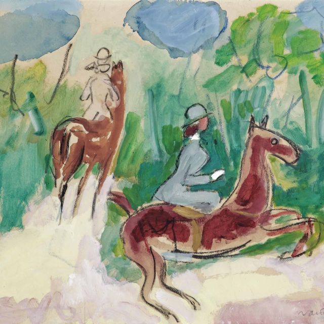 Kees van Dongen — Кавалеры в лесу