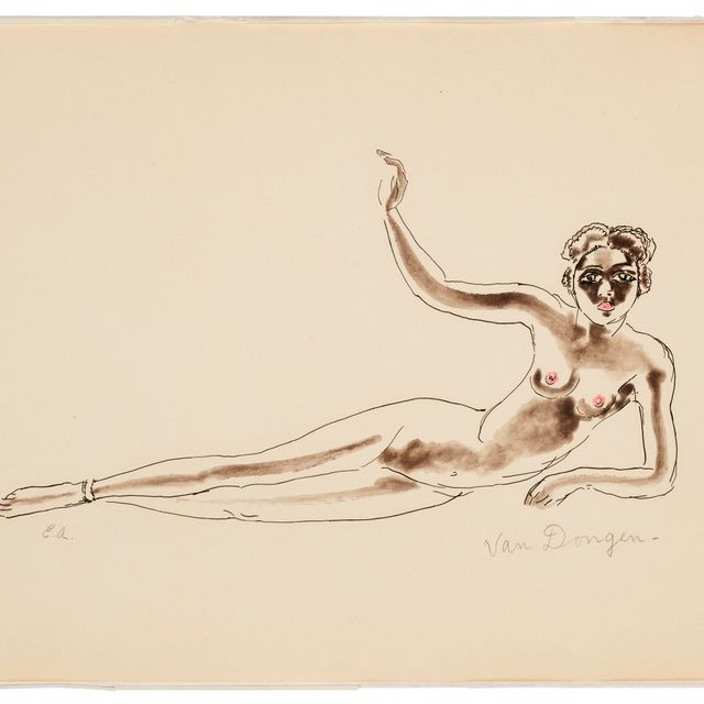 Kees van Dongen — Шарль Бодлер, "Цветы зла": один отпечаток