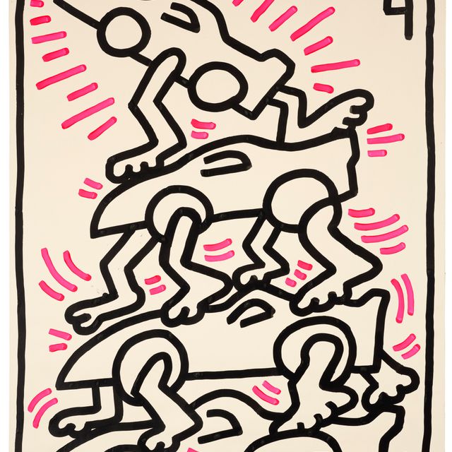 Keith Haring — Без названия (Ле-Ман)