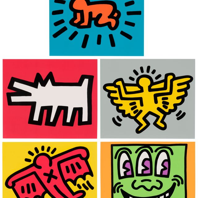 Keith Haring — Значки