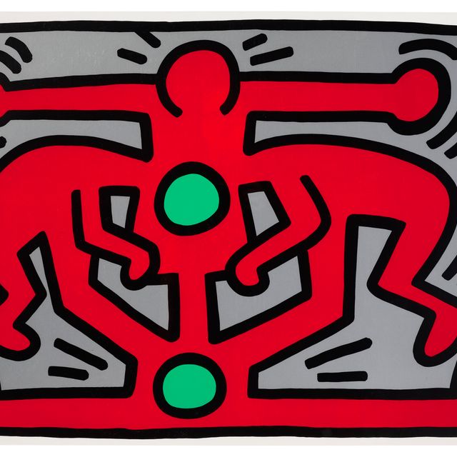 Keith Haring — Увеличение: один отпечаток