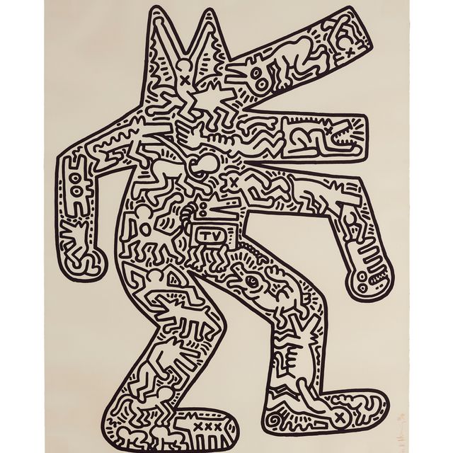 Keith Haring — Собака