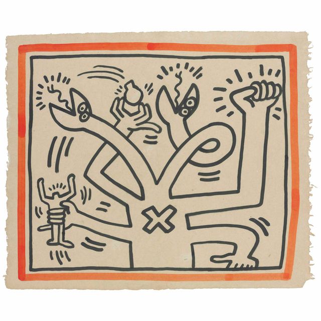 Keith Haring — Без названия