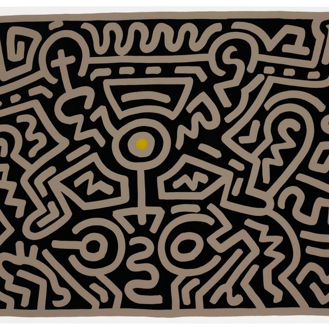 Keith Haring — Увеличение: один отпечаток
