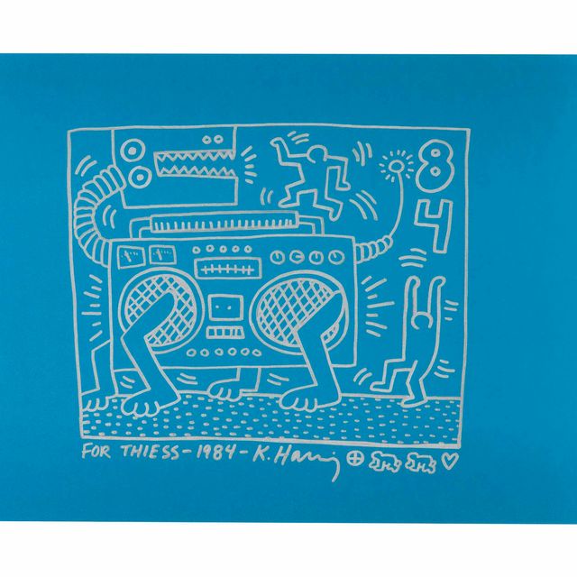 Keith Haring — Радио-собака