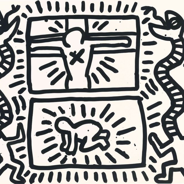 Keith Haring — Без названия
