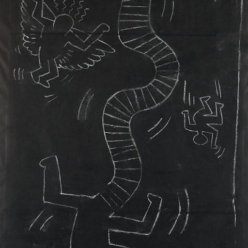 Keith Haring — Рисунок метро