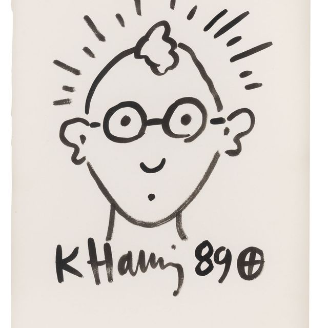 Keith Haring — Автопортрет