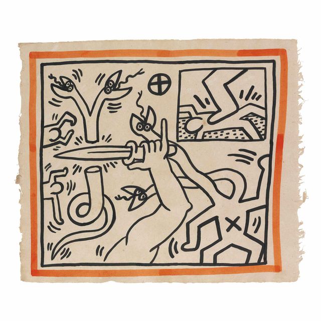 Keith Haring — Без названия