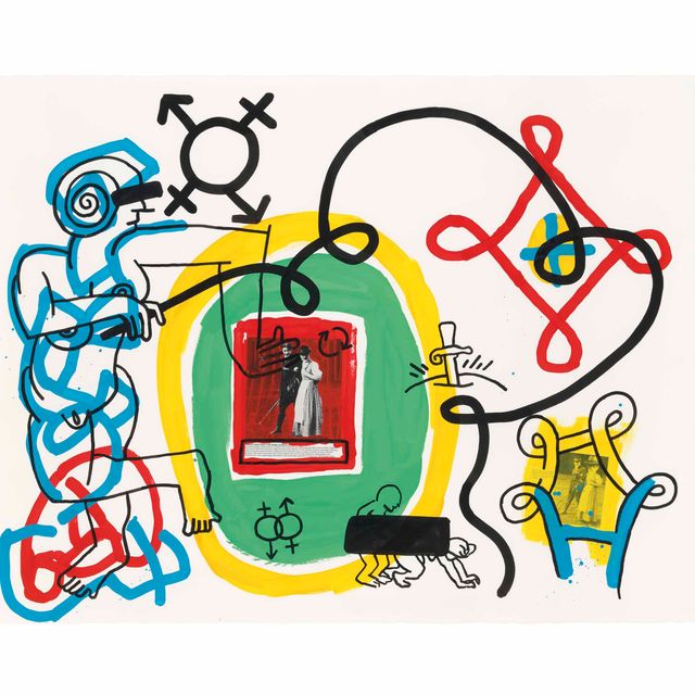 Keith Haring — Рисунки Фрейда