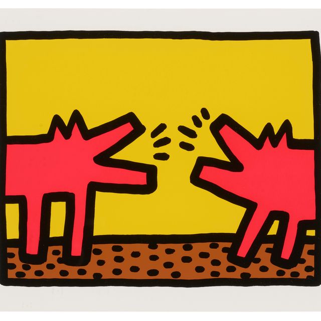 Keith Haring — Pop Shop IV : один отпечаток