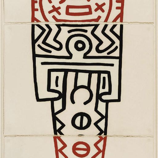 Keith Haring — Тотем (Литтманн, стр. 158)