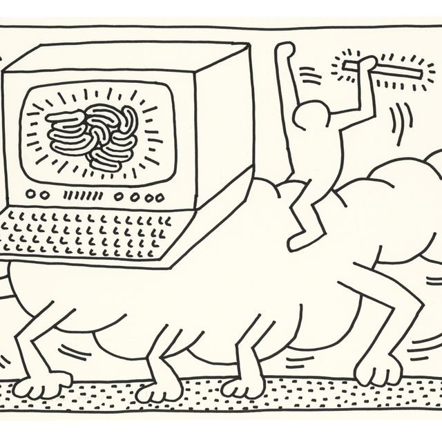 Keith Haring — Без названия