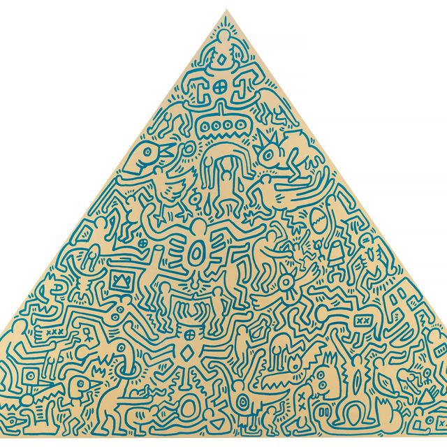 Keith Haring — Пирамида s: один отпечаток