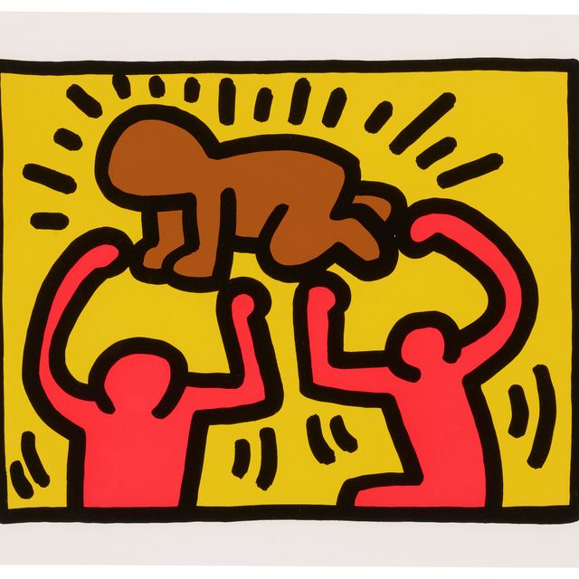 Keith Haring — Pop Shop IV : один отпечаток