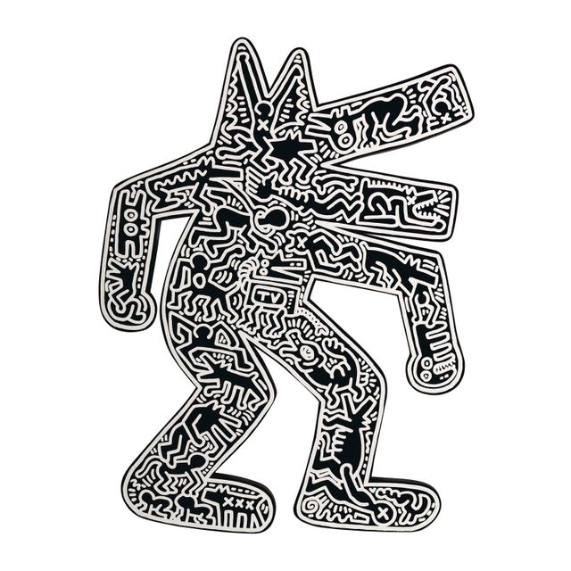 Keith Haring — Собака