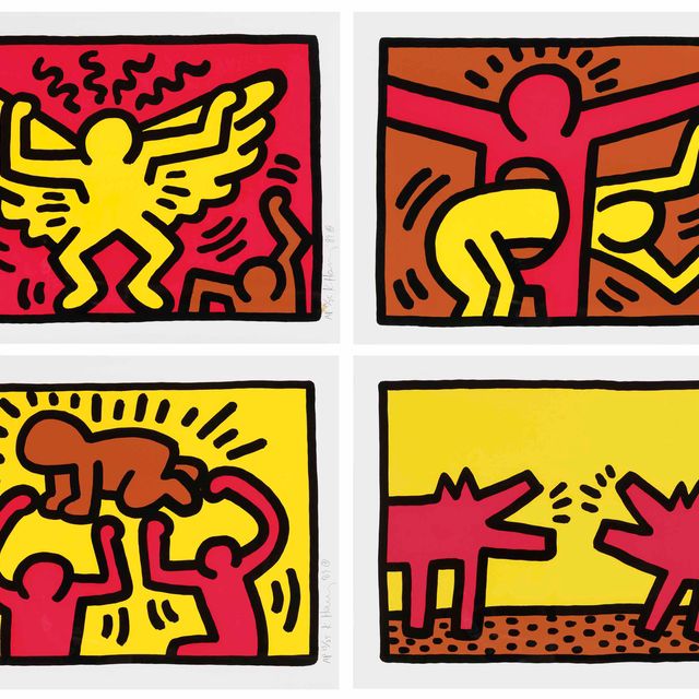 Keith Haring — Магазин поп-музыки IV