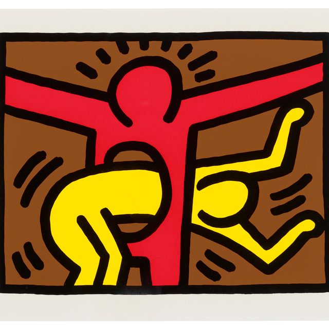 Keith Haring — Pop Shop IV : один отпечаток