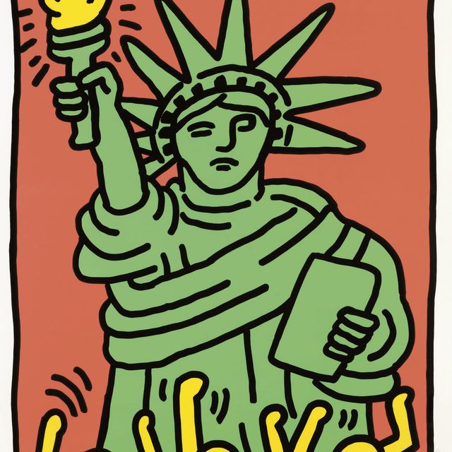 Keith Haring — Статуя Свободы (L. p. 63)