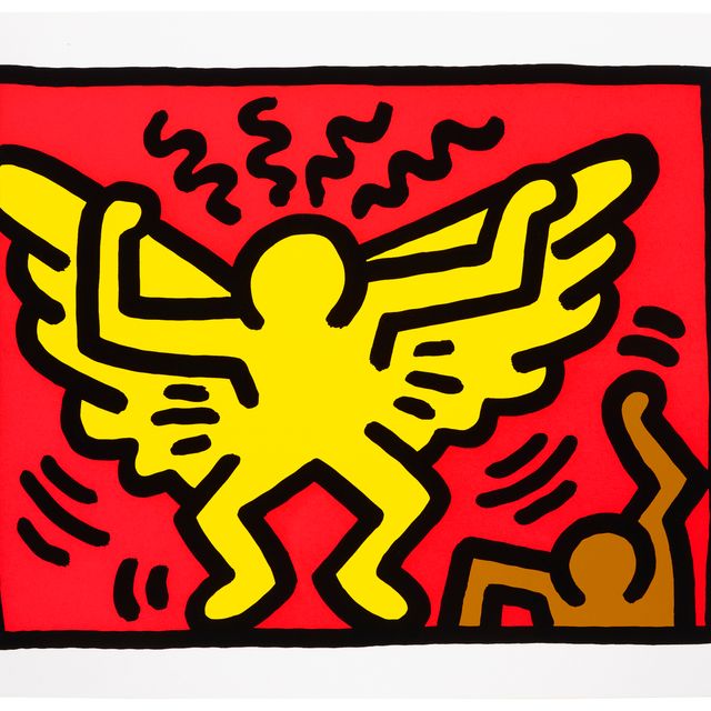 Keith Haring — Pop Shop IV : один отпечаток