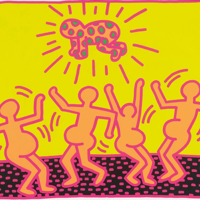 Keith Haring — Набор для лечения бесплодия: Одна тарелка