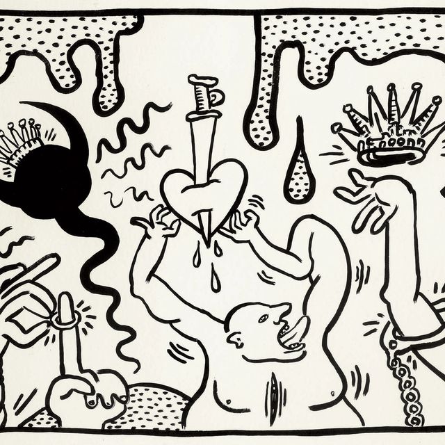 Keith Haring — Без названия