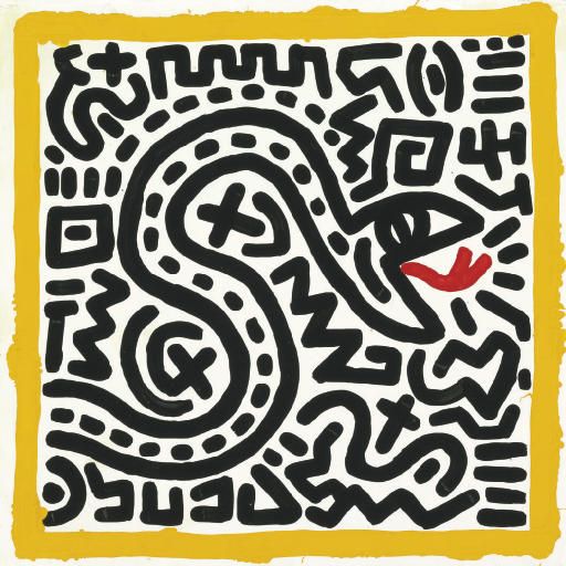 Keith Haring — Без названия
