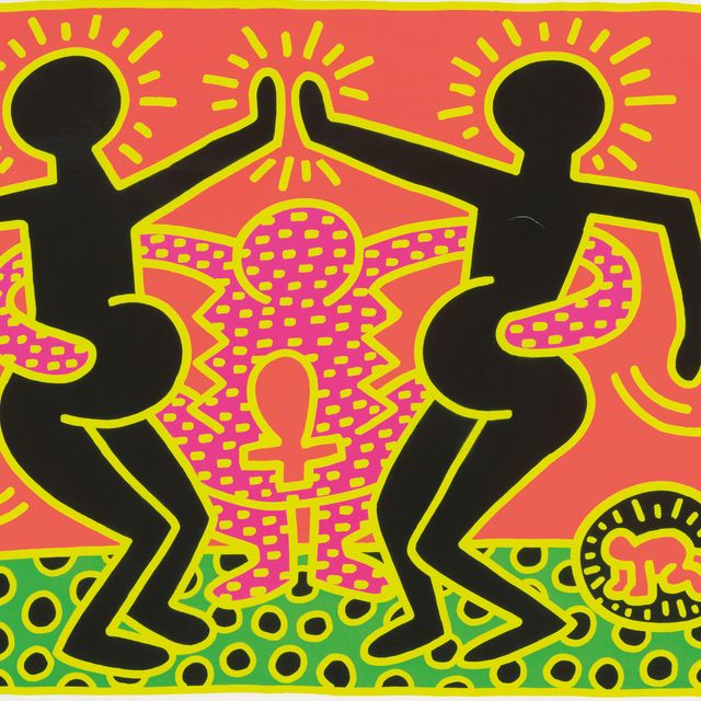 Keith Haring — Набор для лечения бесплодия: Одна тарелка