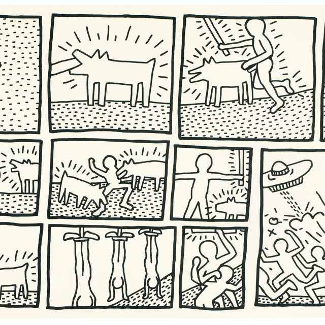 Keith Haring — Без названия , по чертежам Проекта