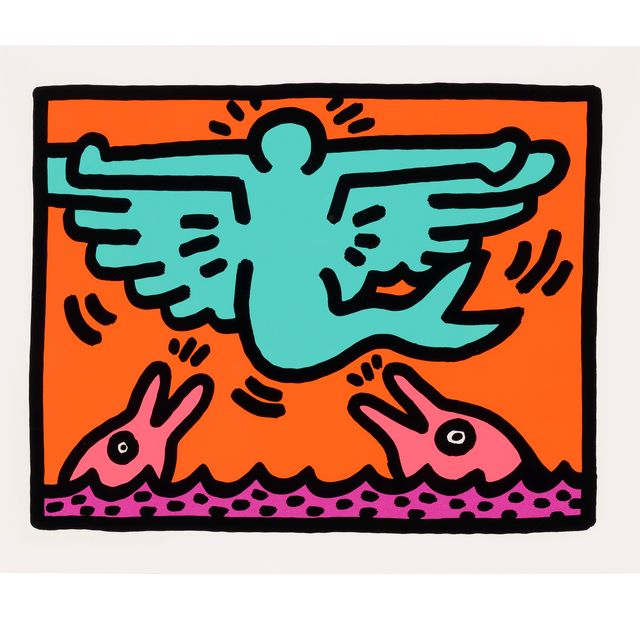 Keith Haring — Pop Shop V : один принт