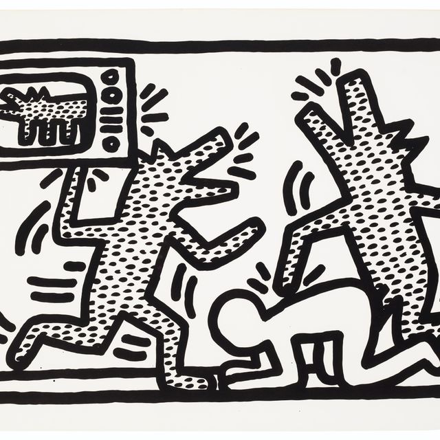 Keith Haring — Без названия 2, из без названия 1-6