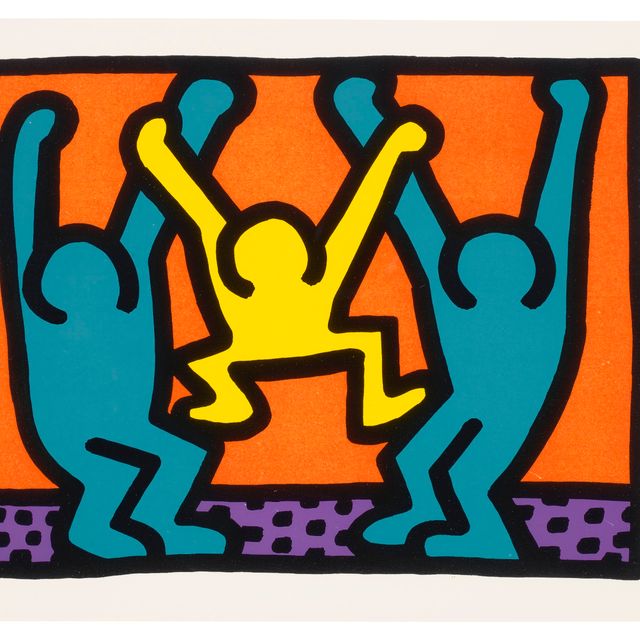 Keith Haring — Pop Shop Quad I : один принт
