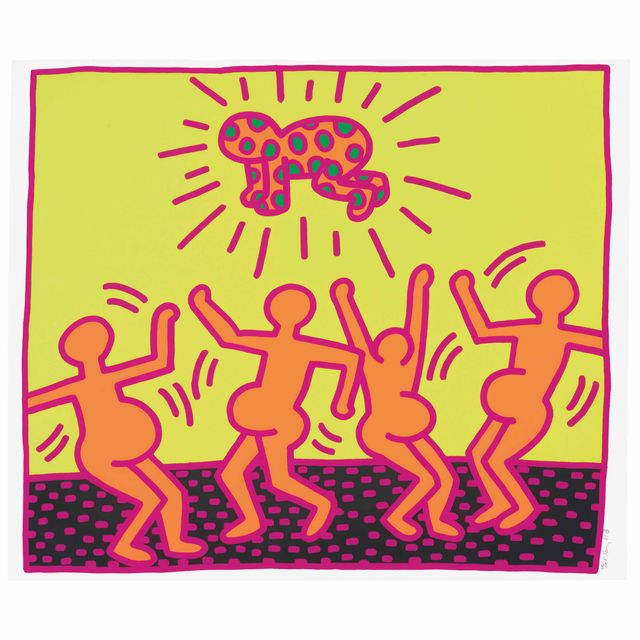 Keith Haring — Набор для лечения бесплодия: одна тарелка